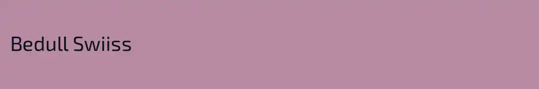 Bedull Swiiss